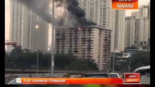 Flat Kerinchi terbakar [upl. by Notak]