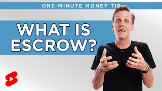 What Does Escrow Mean  OneMinute Money Tip [upl. by Dripps]