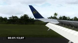 Condor 767 Landing Crown Point TTCP [upl. by Pride760]