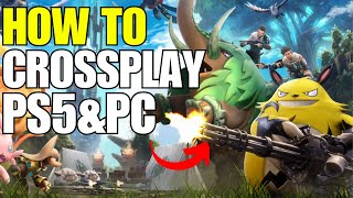 How To Palworld Crossplay PS5 And PC [upl. by Enitsyrk185]