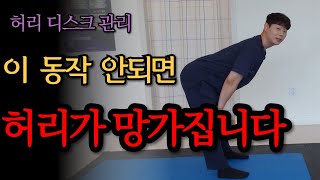 허리 통증 스트레칭허리디스크에 좋은 운동 [upl. by Edric]