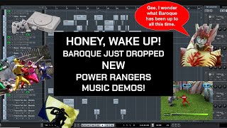 NEW POWER RANGERS MUSIC REMAKES BAROQUE IS COOKING AGAIN [upl. by Aicetel164]