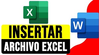 Cómo INSERTAR un ARCHIVO EXCEL en un DOCUMENTO WORD 2024  Adjuntar Excel en Word Fácilmente [upl. by Wager]