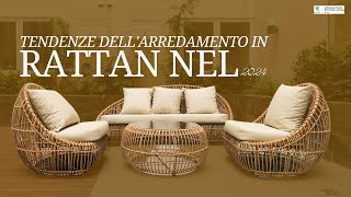 🌿 Tendenze dellarredamento in rattan nel 2024 🌿 [upl. by Erasme]