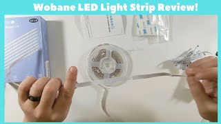 Wobane LED Light Strip Kit Review [upl. by Leonelle]