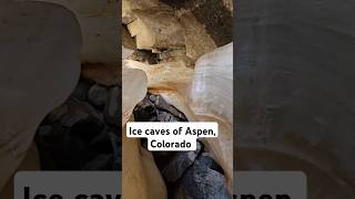 The Ice Caves in Aspen Colorado travel vacation coloradotourism aspen Colorado icecave [upl. by Paley]