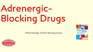 Adrenergic Blocking Drugs  Pharmacology and the Nursing Process  Nursing school  Study Guid [upl. by Howzell]