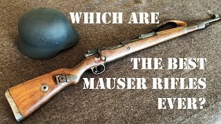 TOP 5 Best Mauser Military Bolt Action Rifles EVER [upl. by Lletnom]