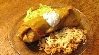 Deep Fried Beef Chimichanga  PoorMansGourmet [upl. by Federica]