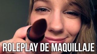 ASMR EN ESPAÑOL 💄 Roleplay de Maquillaje atención personal susurrando [upl. by Ailat]