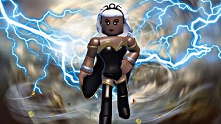 Storm Showcase  New Coins Code  Marvel Omega  Roblox Cameron [upl. by Ocin]