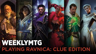 WeeklyMTG  Playing Ravnica Clue Edition [upl. by Roht]