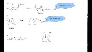 Problema Cicloalcanos  Equilbrio conformacional [upl. by Brackett]