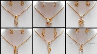 Affordable stylish 1 Tola Gold Locket set designs 2024 Lightweight Casual wear Gold Chain Locket [upl. by Weylin92]