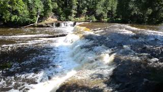 Lower Tahquamenon Falls Michigan [upl. by Arahd]