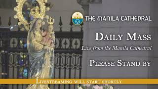 Daily Mass at the Manila Cathedral  October 11 2024 730am [upl. by Enahsed]