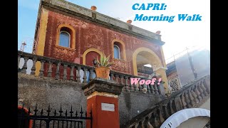 CAPRI ITALY Morning Walk NO TOURIST CROWDS capri italytravel italy [upl. by Artenahs295]