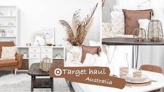 Target Home Decor Haul Australia 2019  Target Living Room  Dining Room Makeover [upl. by Keeler]