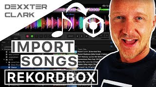 How to import music to rekordbox  importing files tracks and songs [upl. by Sapphire322]