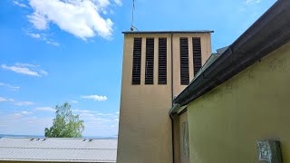 Hesselberg AN Kapelle im evangelischen Bildungszentrum  Vollgeläut [upl. by Harikahs]