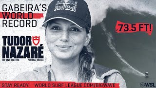 Maya Gabeira’s RecordSetting Nazaré Performance Pushed The Boundaries Of Big Wave Surfing [upl. by Adigirb]