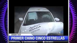 Euro NCAP  Primer auto chino con 5 puntos [upl. by Alya]