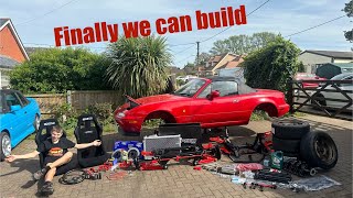 Mx5 project build parts reveal [upl. by Inail985]