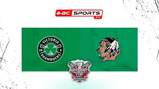 Presidents Cup  GM8  Victoria Shamrocks  Standing Buffalo Fighting Sioux  August 26 2024 [upl. by Riva440]