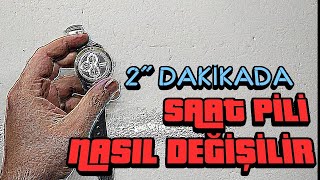 Saat Pili Nasıl Değiştirilir [upl. by Tterrej]