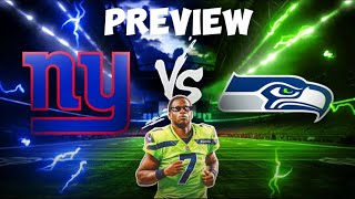 SEAHAWKS Should Get EASY WIN Giants vs Seahawks Preview Week 5 [upl. by Mylan]