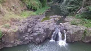 Hanging Rock Falls  Barkers Vale Nimbin NSW [upl. by Joey567]