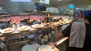 CHEFS WORKING BUSY KITCHEN Over 3000 Meals A Week Chef Life Gopro [upl. by Oribella]