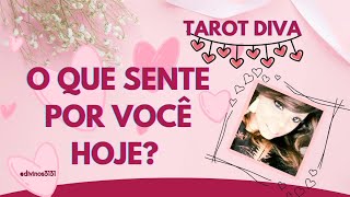 O Que Sente por Você Hoje ♥️ TAROT RESPONDE divinos3131 [upl. by Issy]