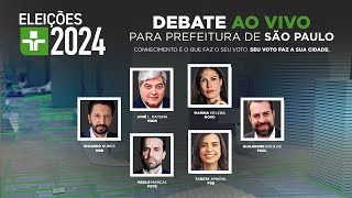 Debate TV Cultura  Eleições 2024 Prefeitura de São Paulo  15092024 [upl. by Alyahc]