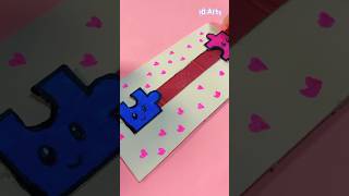 Cut gift idea 🧩💖✨diy artandcraft creative giftideas shortsvideo [upl. by Lleumas612]