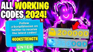 NEW ALL WORKING CODES FOR MUSCLE LEGENDS IN 2024 ROBLOX MUSCLE LEGENDS CODES [upl. by Nirroc]