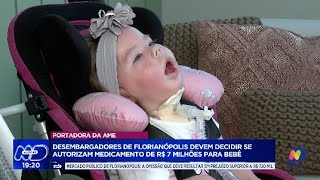 Desembargadores em Florianópolis decidem futuro de medicamento de R 7 milhões para bebê [upl. by Vaientina645]