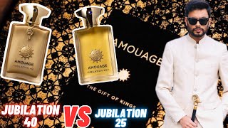 NEW AMOUAGE JUBILATION 40 VS JUBILATION XXV  COMPARISON REVIEW  UNBOXING [upl. by Leisha]