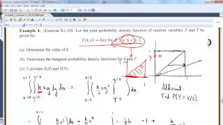 MA 381 Section 81 Joint Probability Density Functions [upl. by Rabush593]