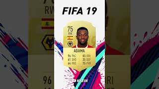 Adama Traoré  FIFA Evolution FIFA 15  FIFA 22 [upl. by Nairb44]