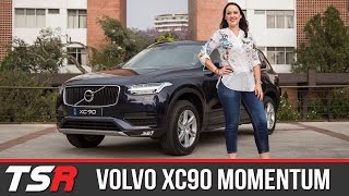 Volvo XC90 2017 T5 Momentum  Elegante cómoda y segura para 7 pasajeros  Monika Marroquin [upl. by Vitek30]