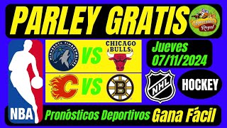 Pronósticos Deportivos💵 NBA y NHL 5 Equipos Imperdibles💥 Parley Gratis 💥Picks NBA Picks NHL 💵💵💵 [upl. by Kcinom]