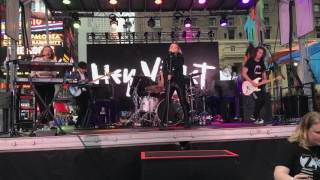 Hey Violet  Hoodie Live  Elvis Duran Summer Bash  72717 [upl. by Wilhide]