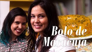 Como fazer Bolo de Maracujá Vegano com Receitas de Minuto [upl. by Blythe600]