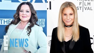 Melissa McCarthy REACTS to Barbra Streisand’s Blunt Ozempic Question  E News [upl. by Casper898]