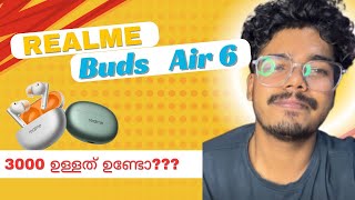 Realme Buds Air 6 Review  Malayalam Unboxing  Best Under 3000 [upl. by Johny]