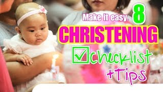 ChristeningBaptism Checklist  Tips  What to Prepare amp to Keep in Mind [upl. by Lisab778]