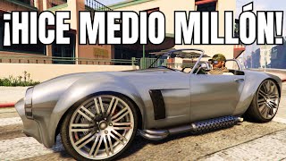 Gané Medio MILLÓN vendiendo AUTOS  GTA 5 Online  Un Personaje Millonario Ep 54 [upl. by Allison]