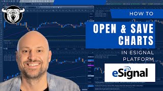 eSignal How to Open and Save Chart Layouts [upl. by Saeger859]