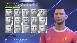 FIFA 23 How to make Rio Ferdinand Pro Clubs Look alike [upl. by Carboni439]